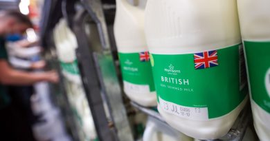 Obniżka cen mleka w Wielkiej Brytanii nie po myśli hodowców