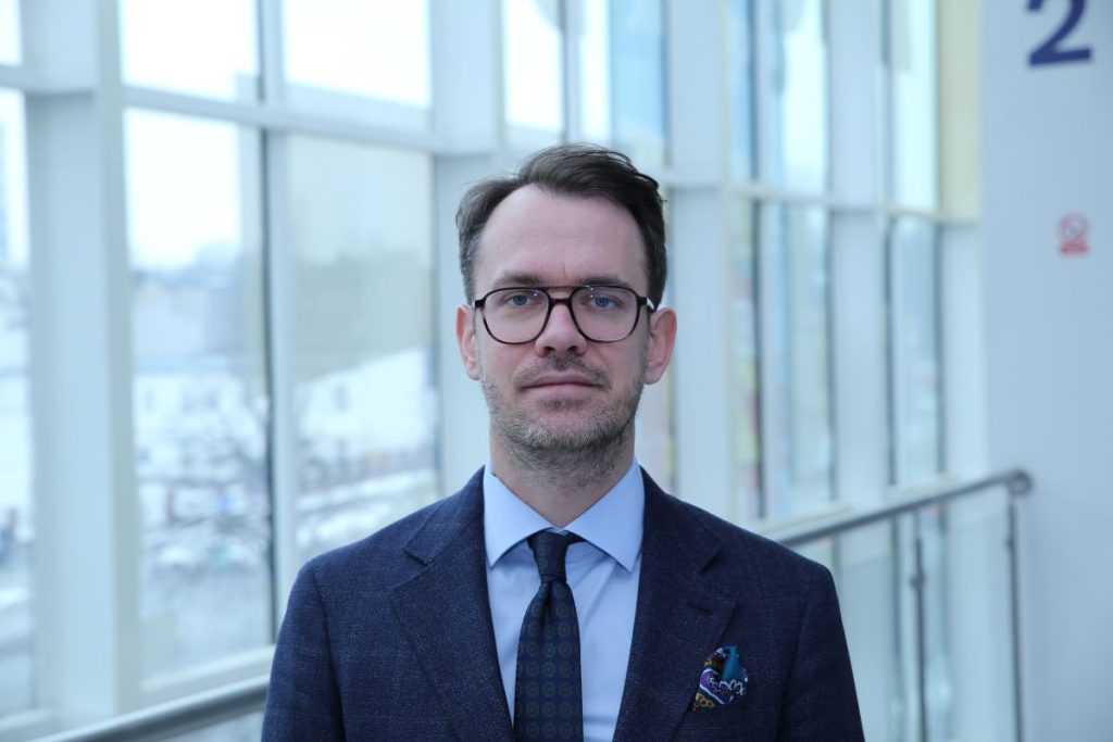 Jakub Olipra mówił o przyszłości rynku mleka, fot. Marcin Jajor