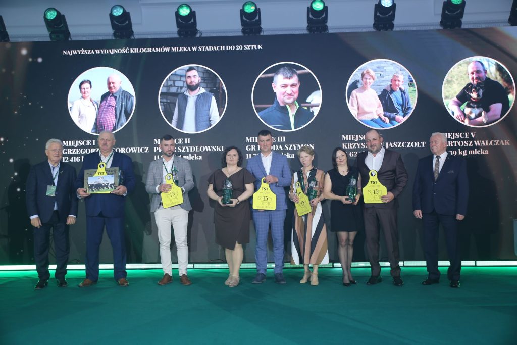 Mleczna Gala, laureaci utrzymujący do 20 krów